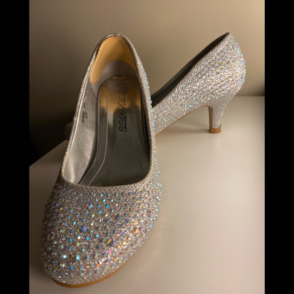 Sparkly heels